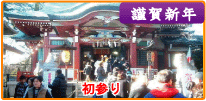 世田谷、二子玉川周辺で初参り初詣神社寺社