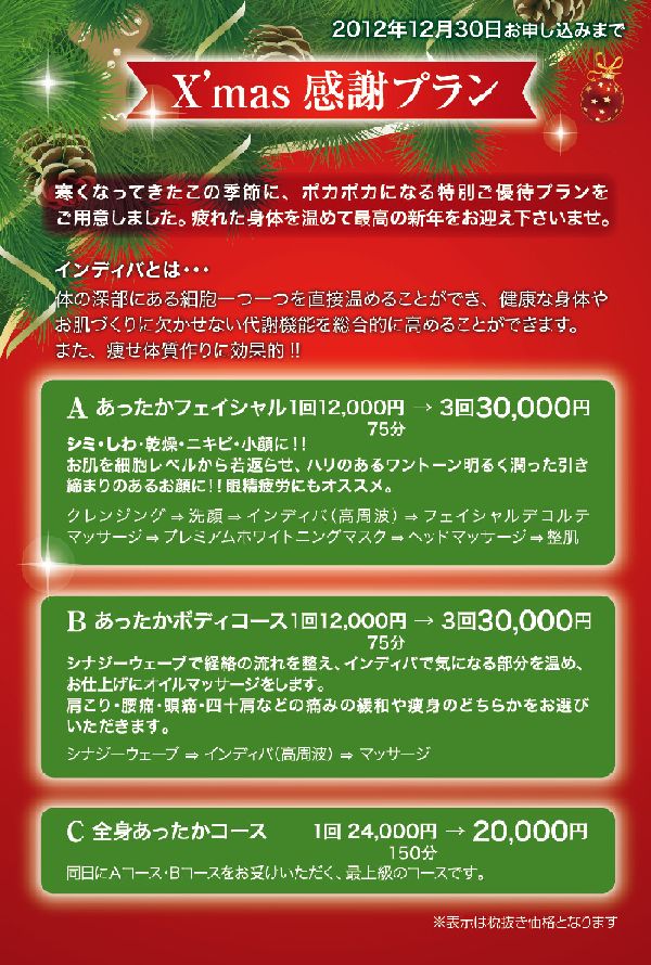 二子玉川のネイルサロン粋更彩の秋のキャンペーン