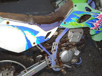 KLX250/10年以上放置